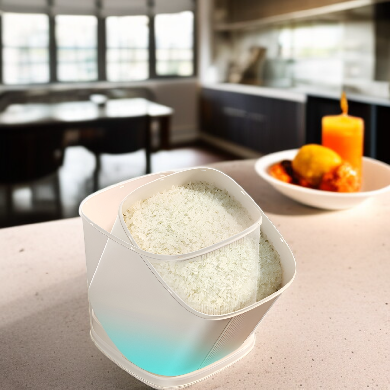Home-use rice box with advanced protection