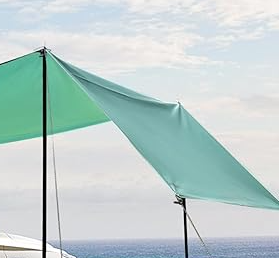 Portable Car Awning, Lightweight Vehicle Awning for Camping UV50+ Car Canopy for Beach, Outdoor Activities | Easy Setup, Waterproof & Compact Design