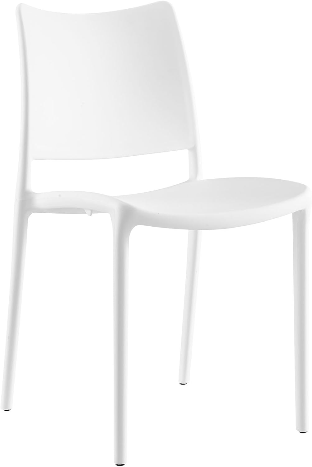  Modern Molded Plastic Stacking Dining Chair