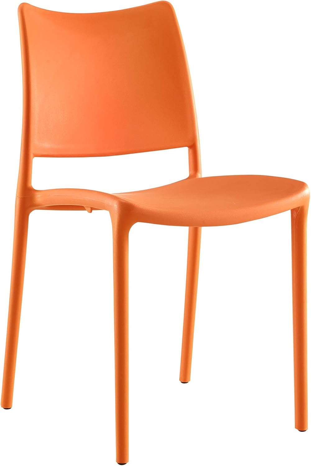  Modern Molded Plastic Stacking Dining Chair