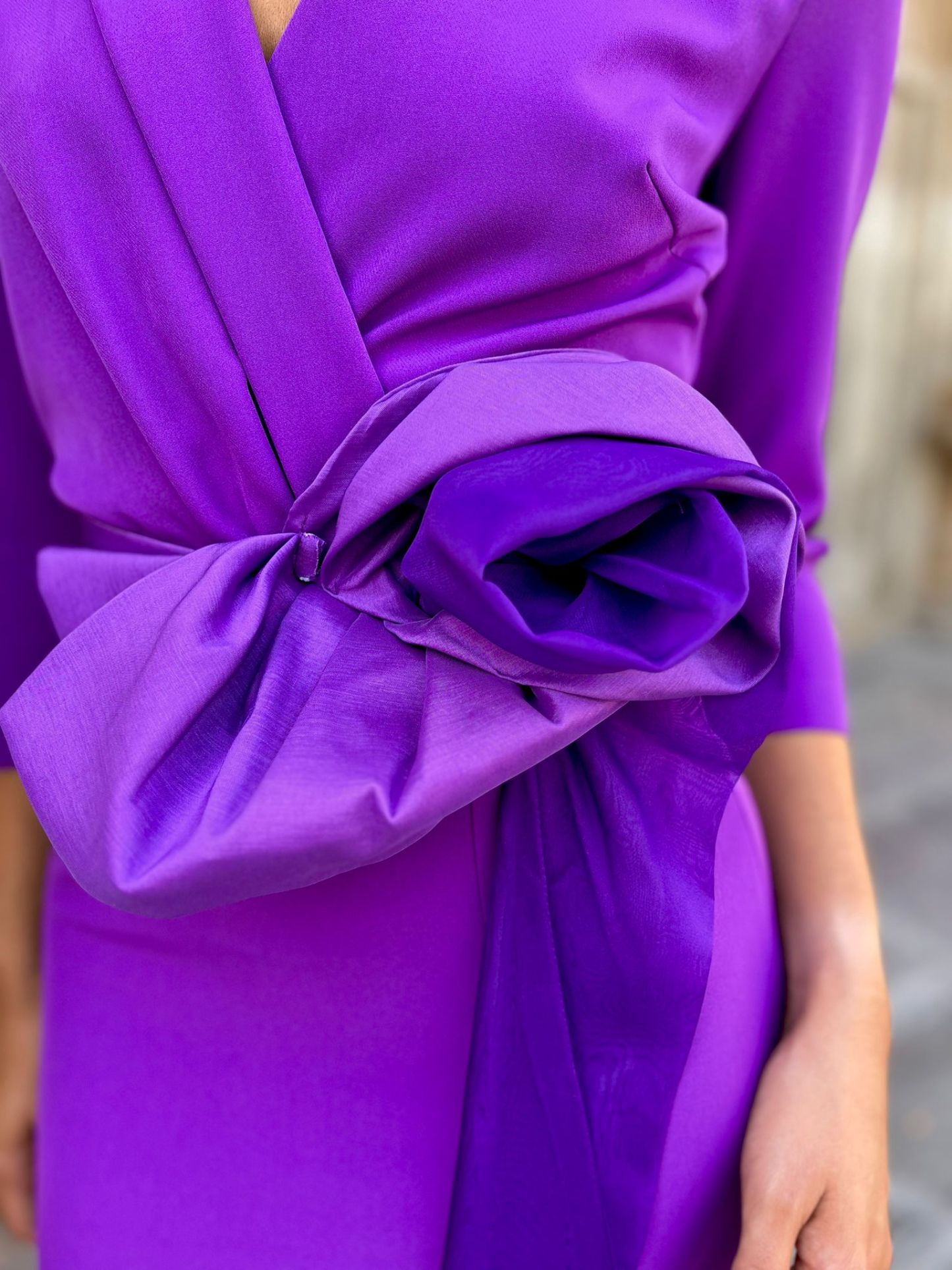 Avellaneda Purple Dress