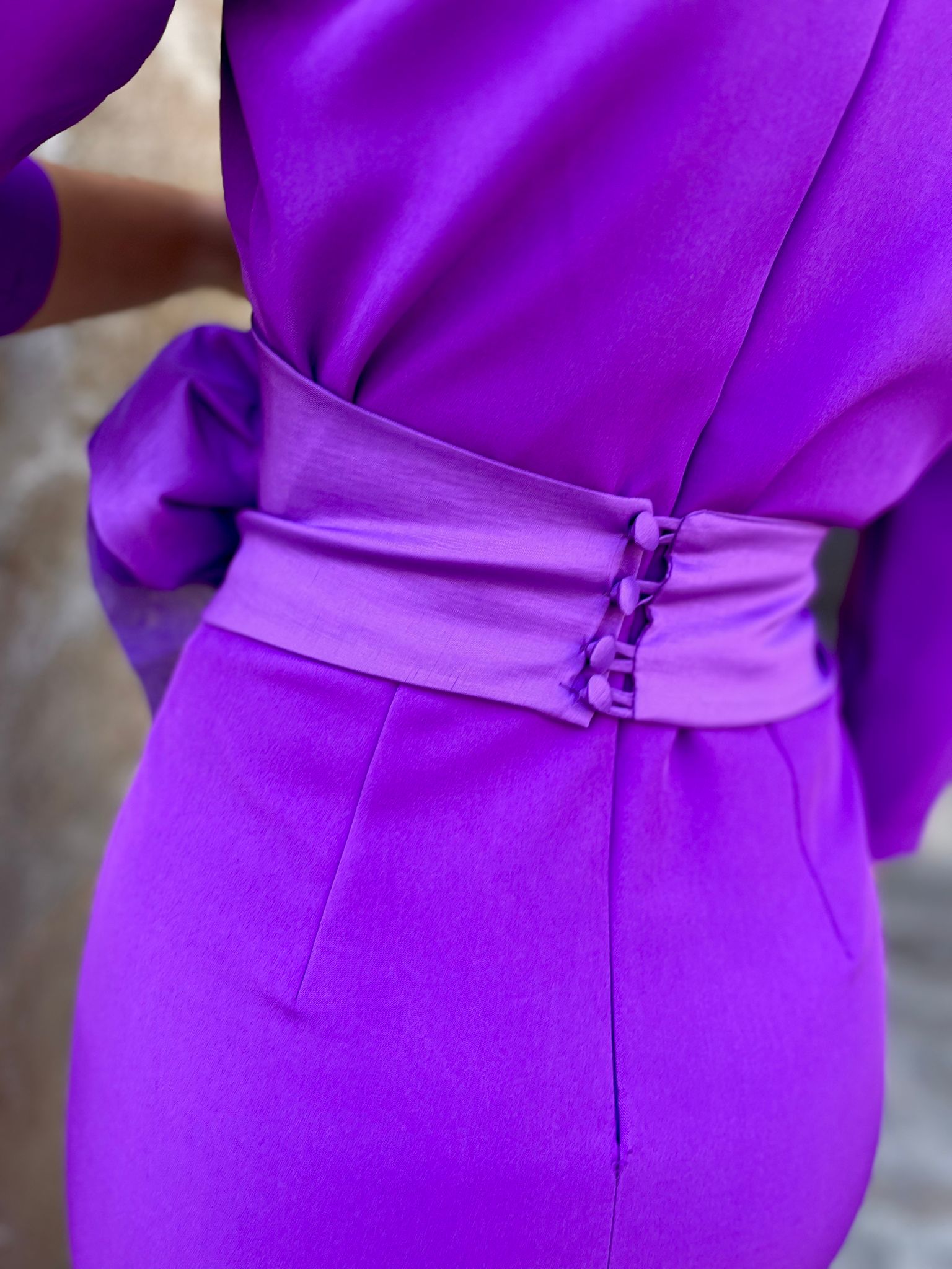 Avellaneda Purple Dress