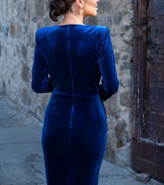 La Calzada Azul dress