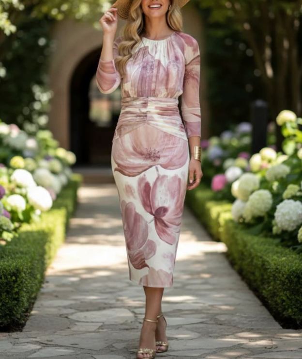 Mirta Rosa printed dress