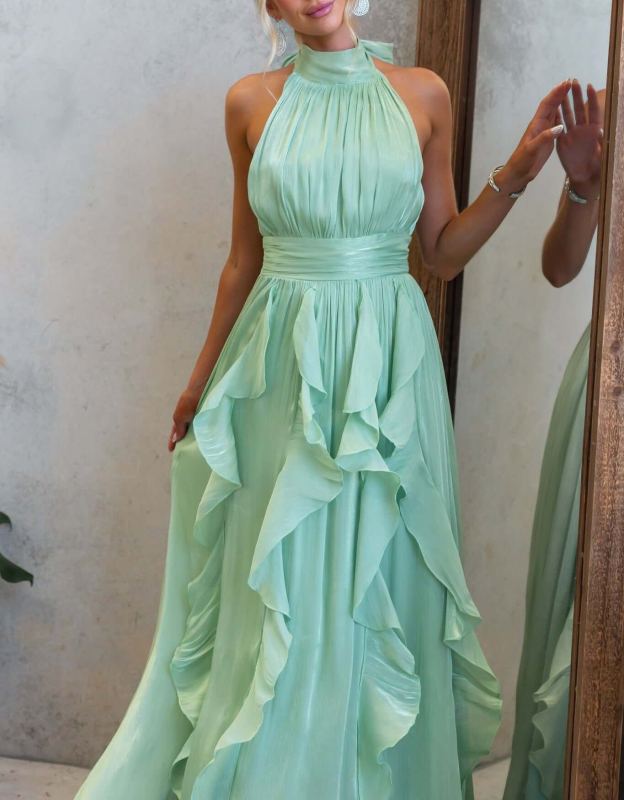 Coral Kiss Maxi Dress