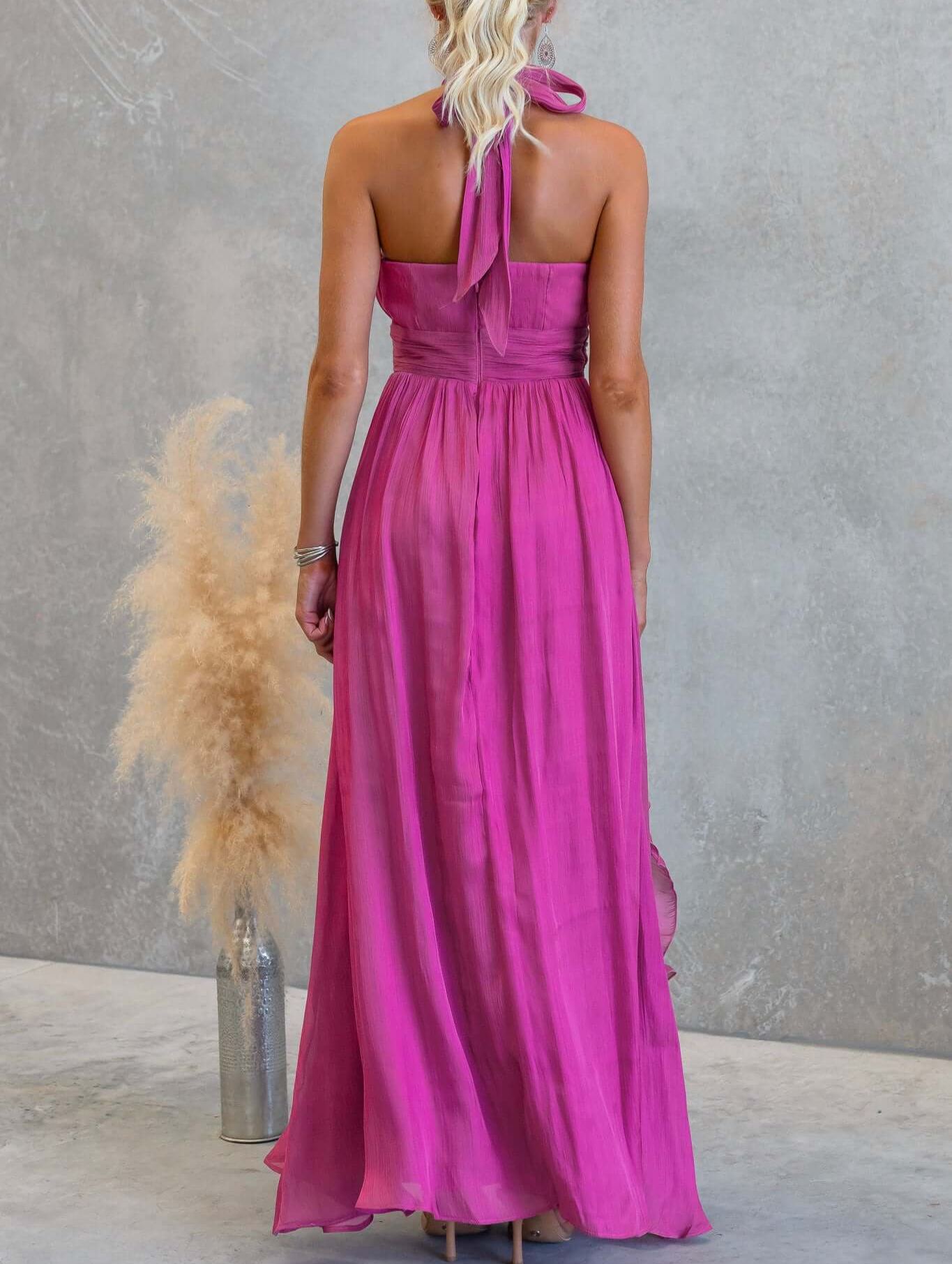 Coral Kiss Maxi Dress