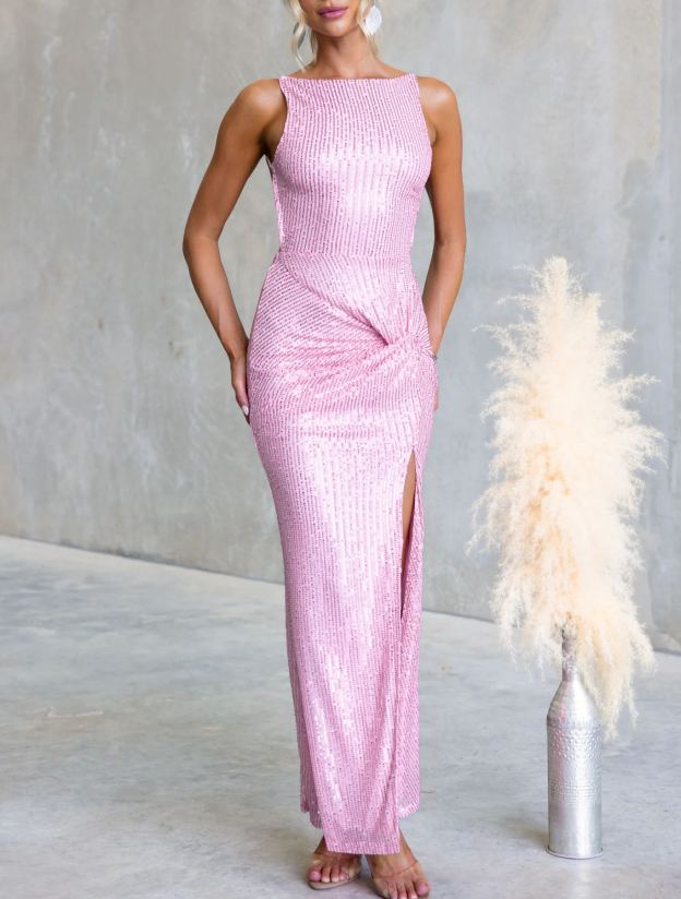 Whispered Grace Maxi Dress