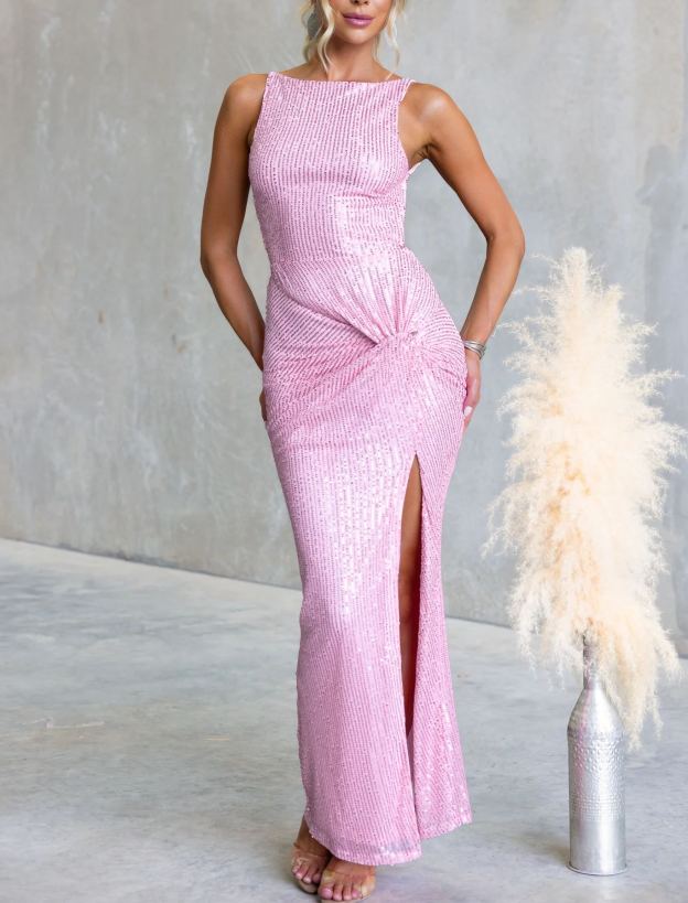 Whispered Grace Maxi Dress