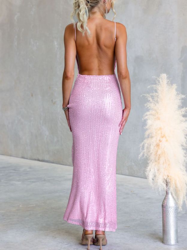 Whispered Grace Maxi Dress