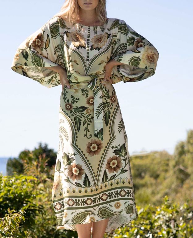 Harmony Garden Tie Dress