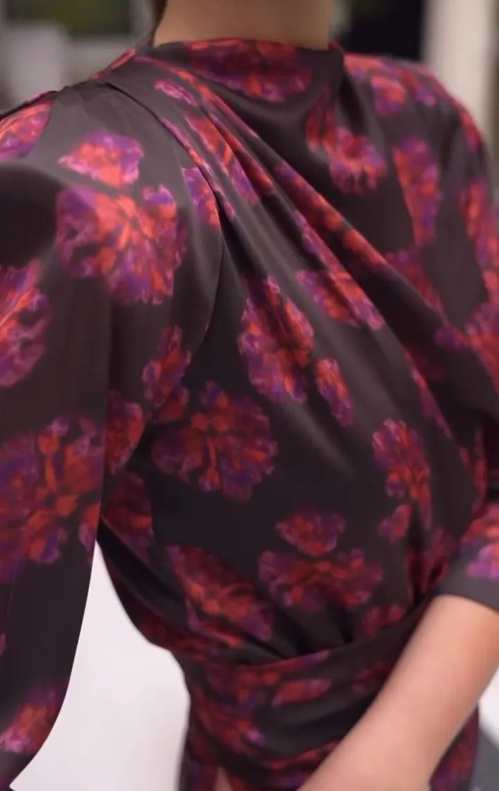 Hana print Dress