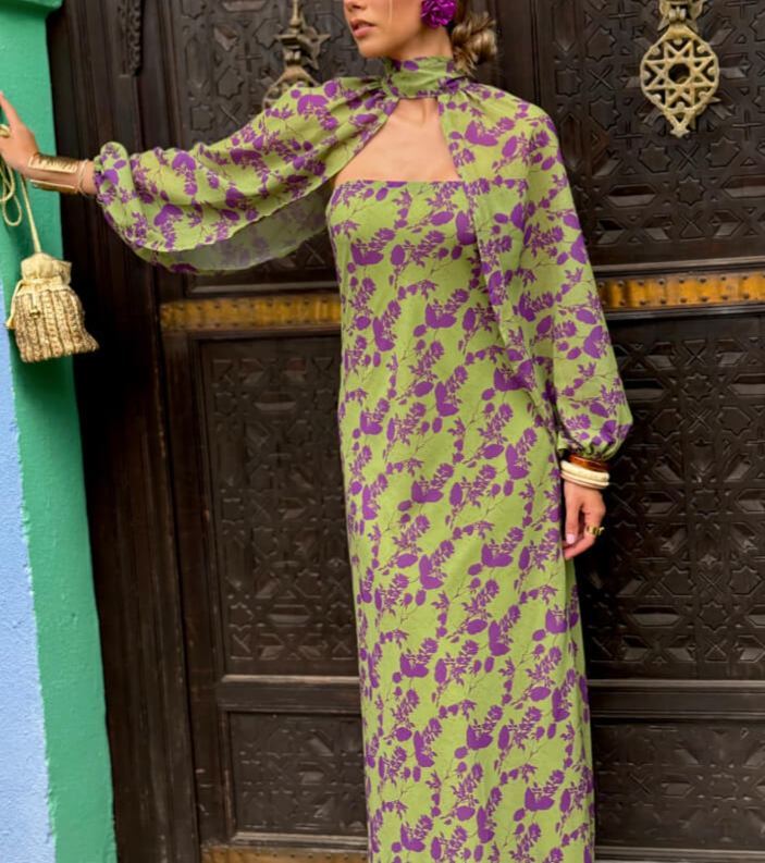 Alharida three-piece dress