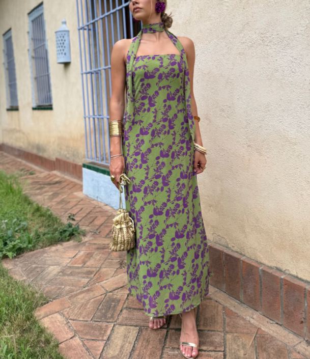 Alharida three-piece dress