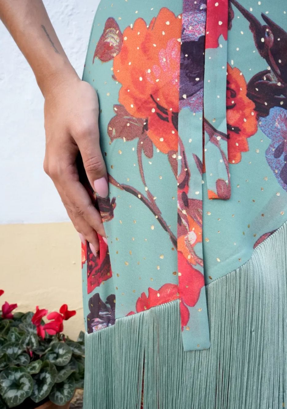 Macarena floral dress
