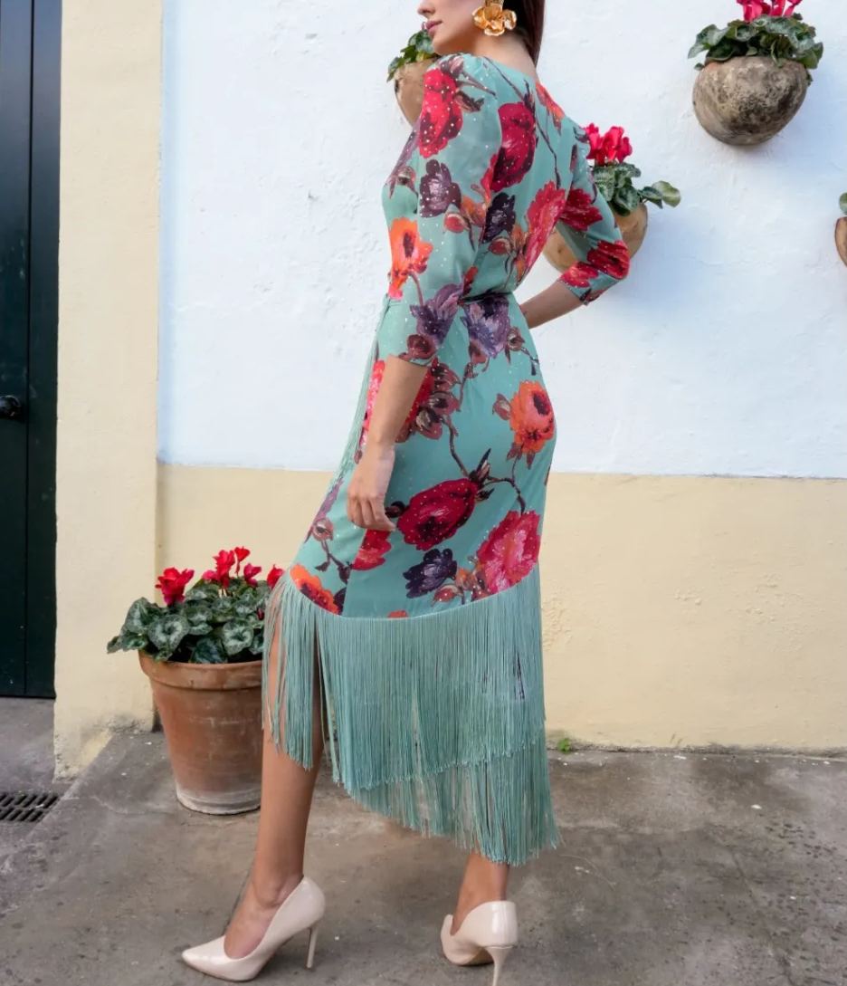Macarena floral dress