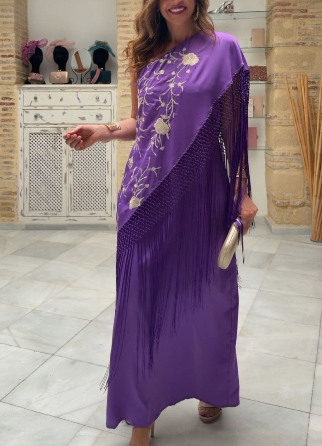 Gallardía Purple Dress
