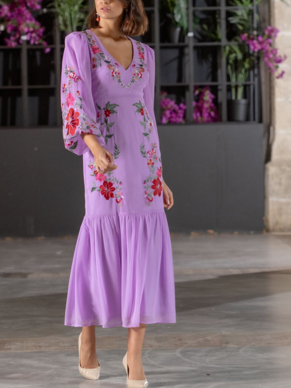 Poppy Lavender Dress
