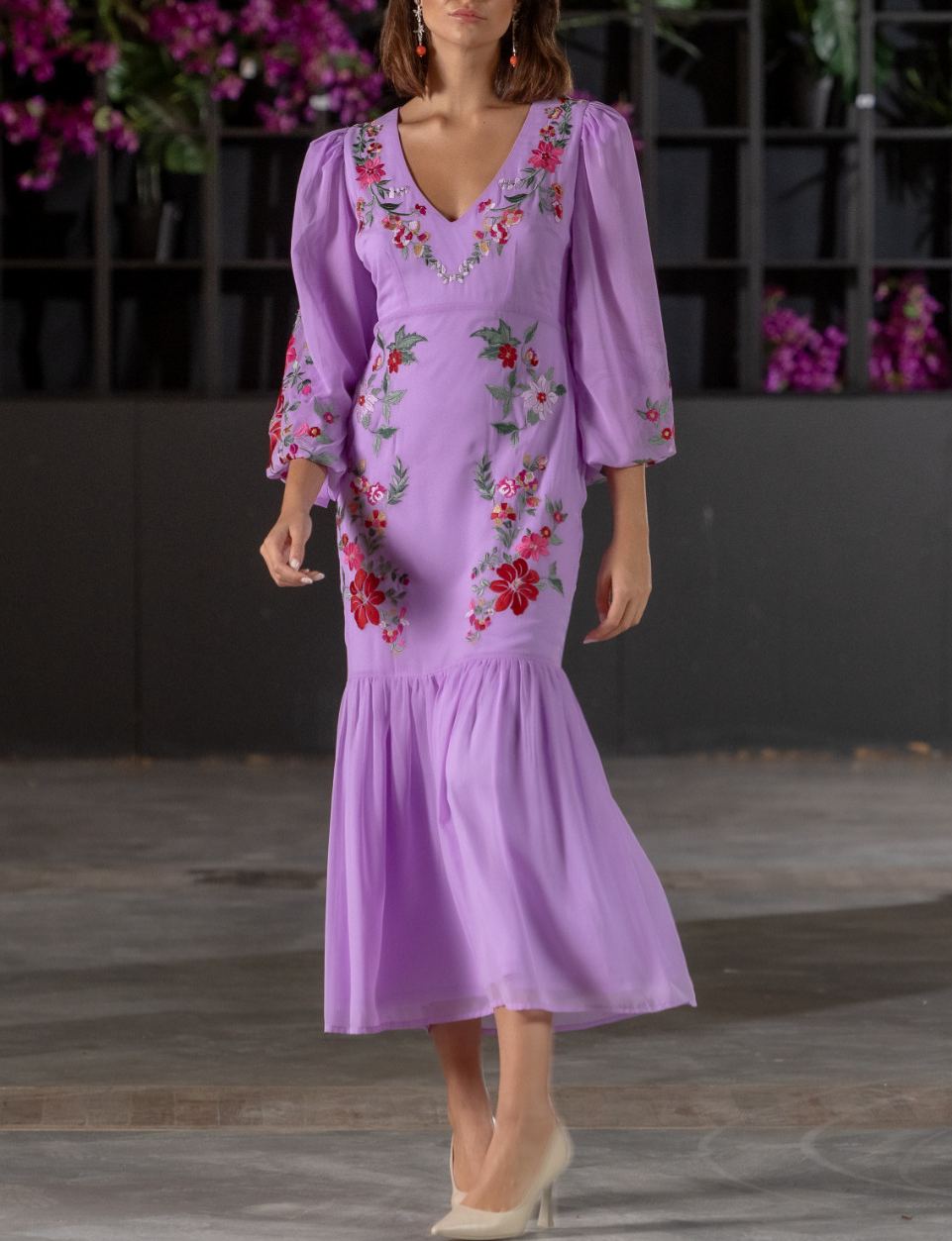 Poppy Lavender Dress