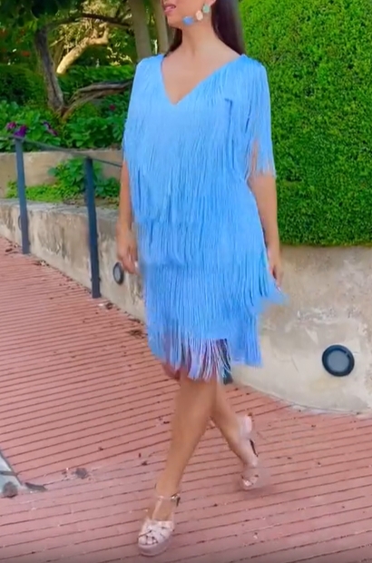 Blue Lola Dress