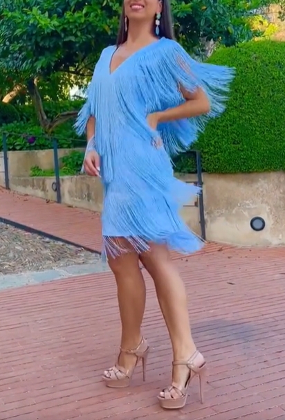 Blue Lola Dress