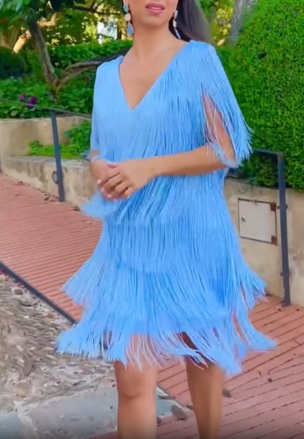 Blue Lola Dress