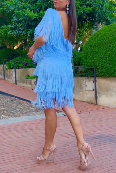 Blue Lola Dress