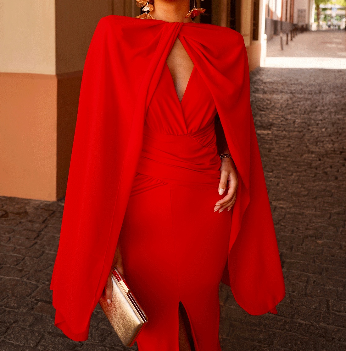 Olivia Red Dress