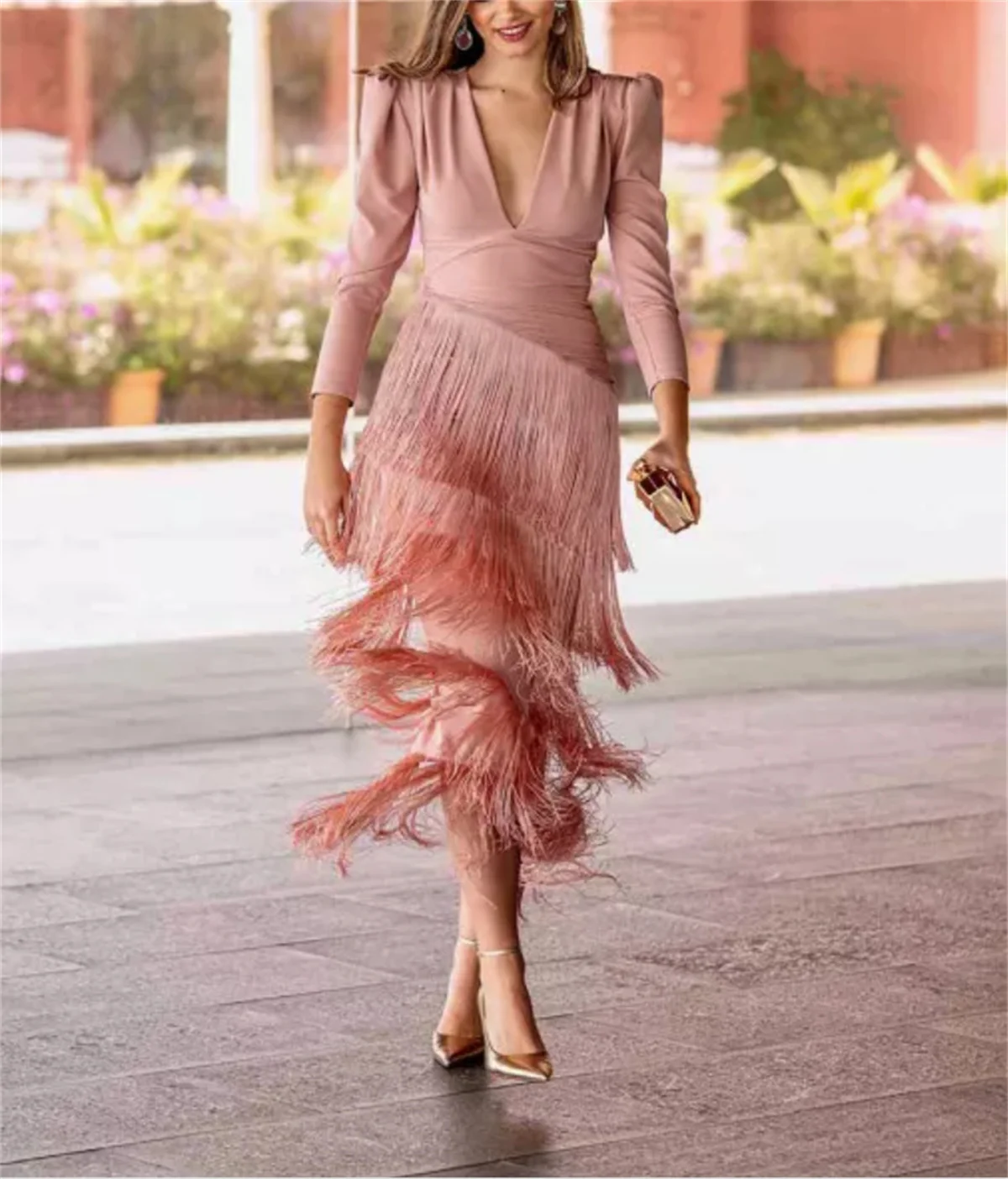Margaret Pink Dress