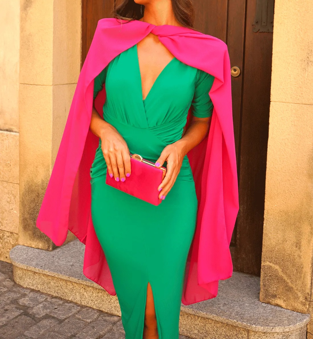Olivia Green Dress