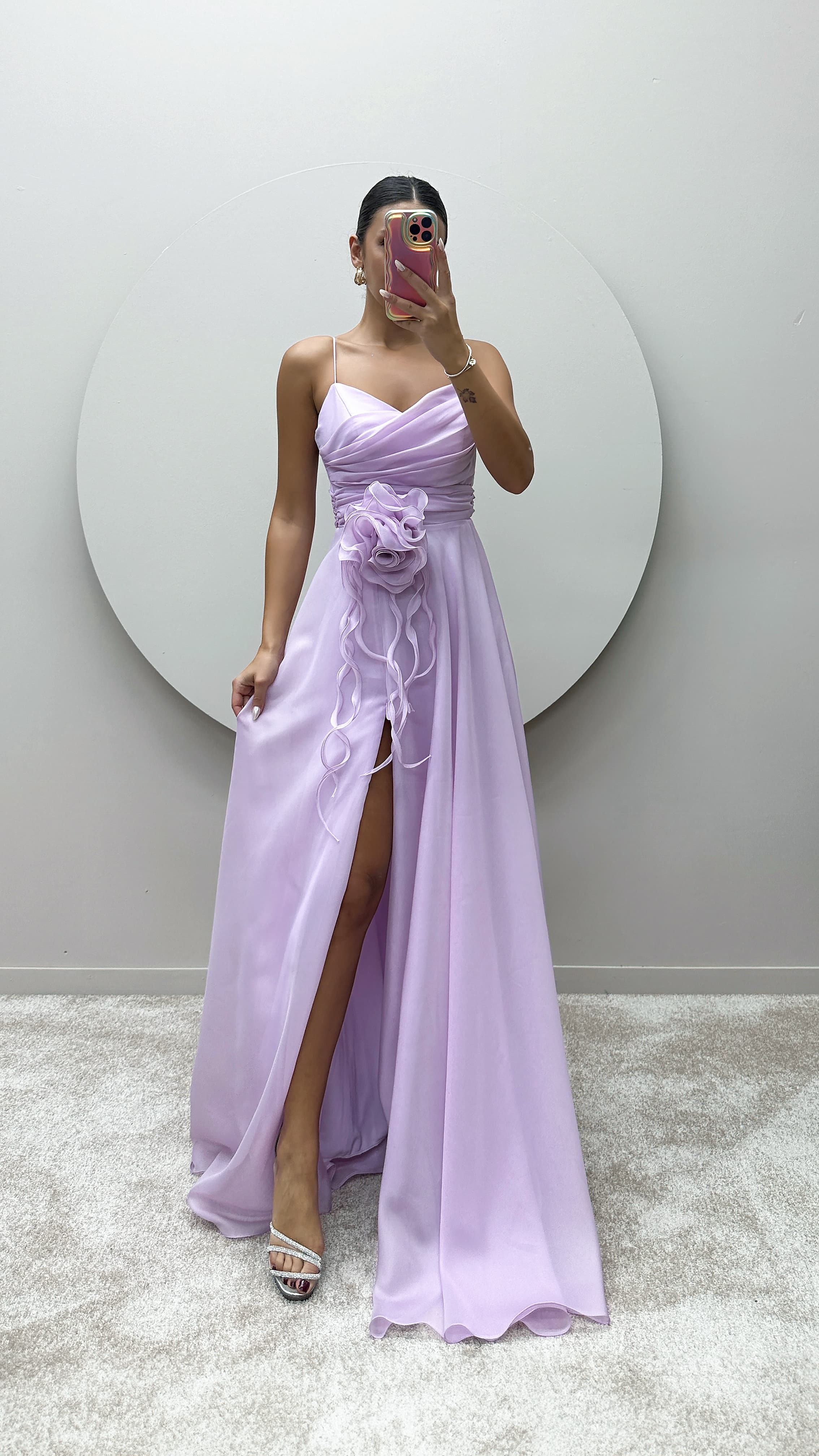 Rope Strap Waist Detail Design Dress
