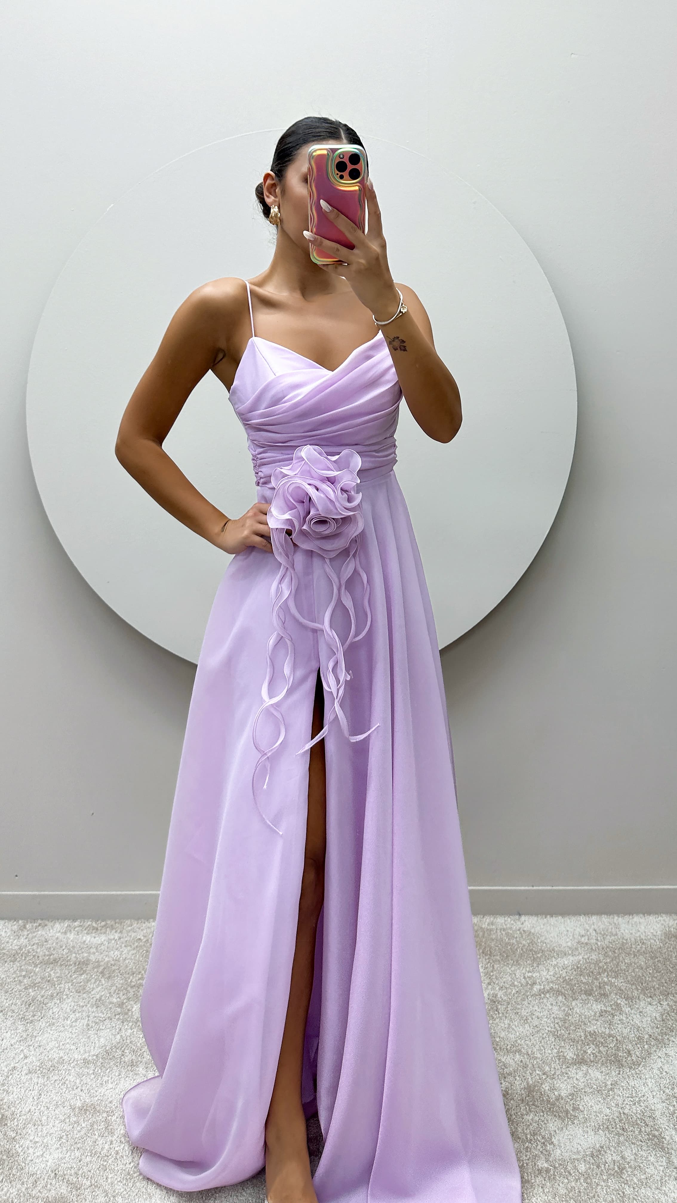 Rope Strap Waist Detail Design Dress