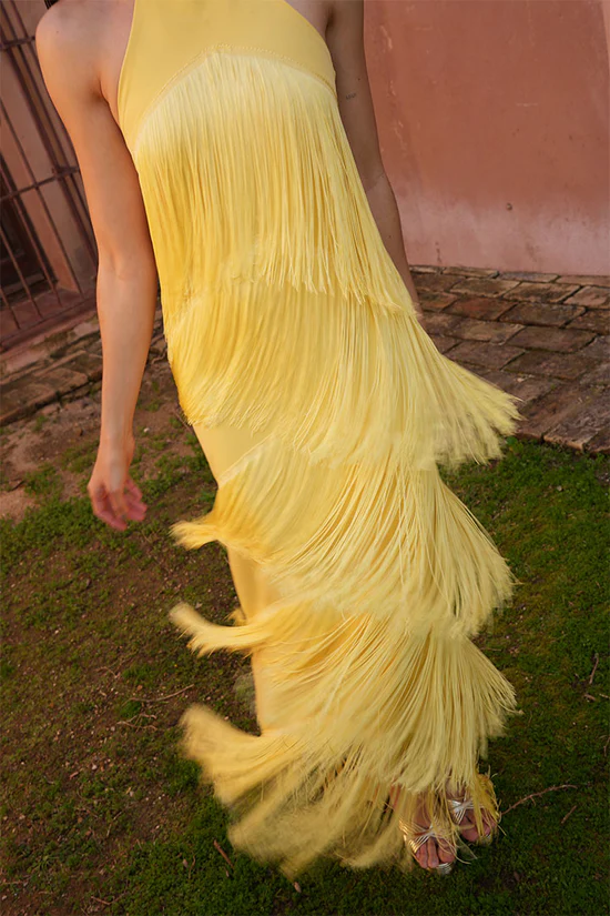 Yellow Kare Dress