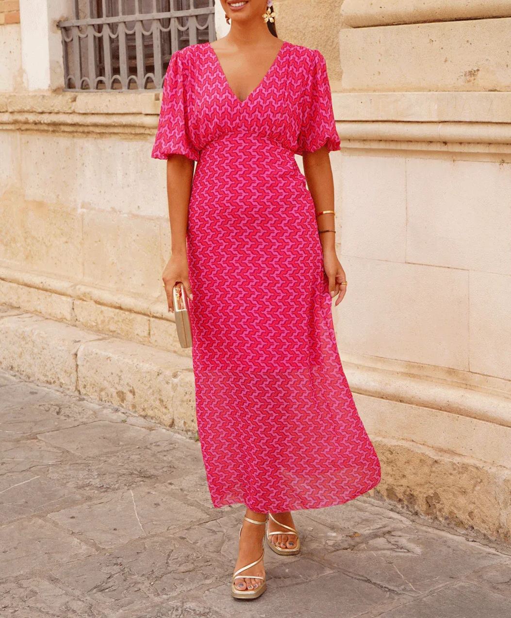 Martina Pink Dress