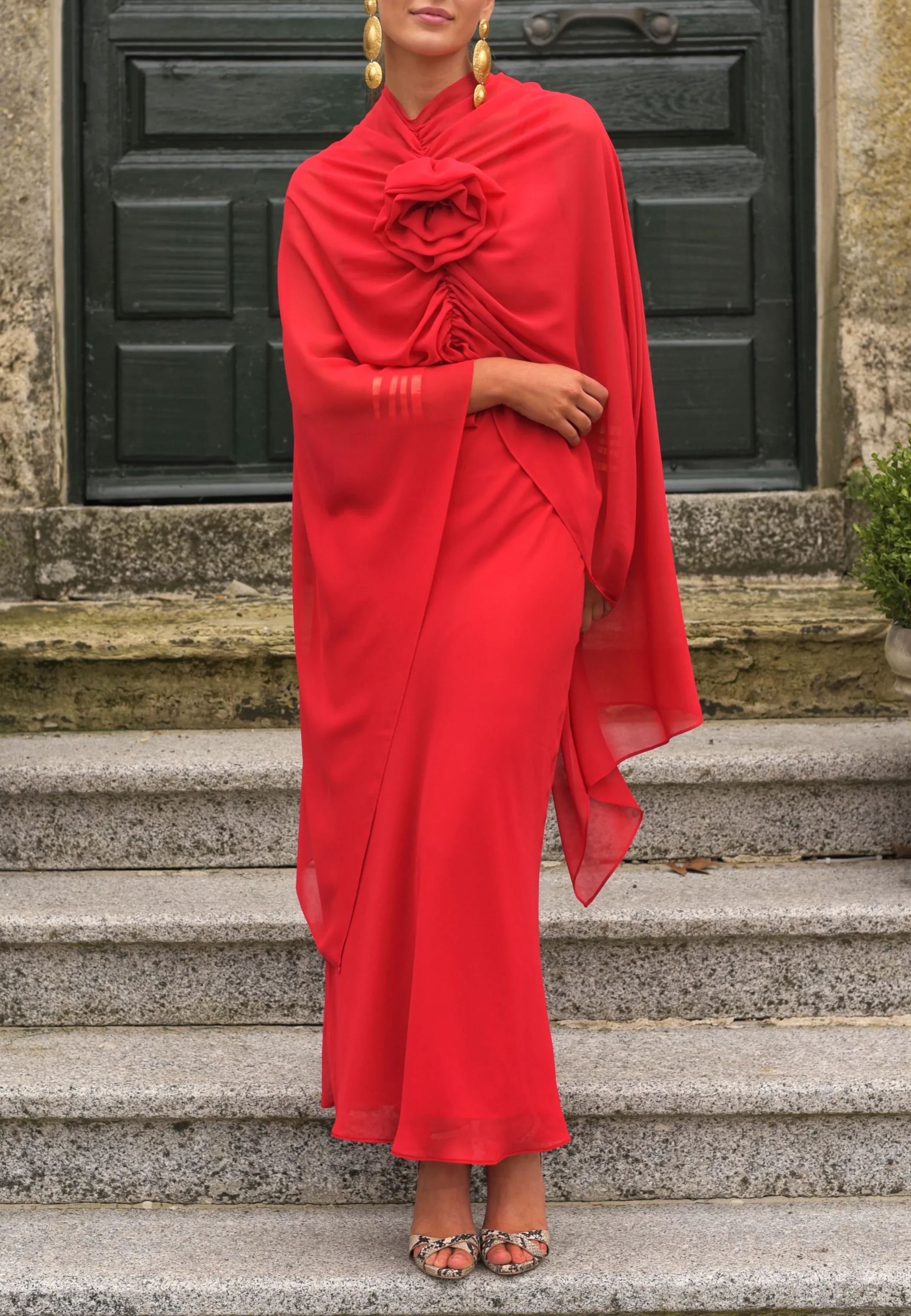 Gazelle red dress