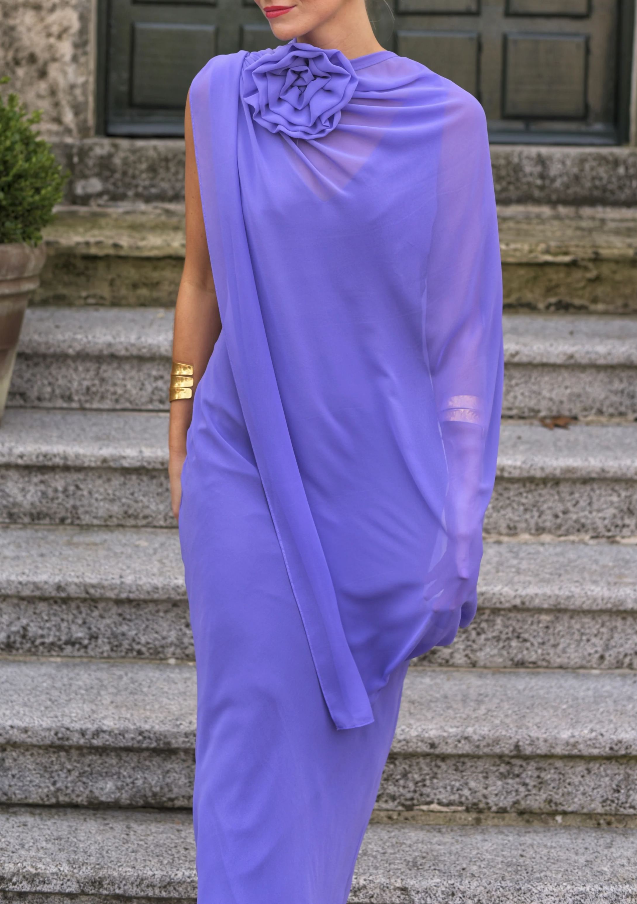 Gazelle lila dress