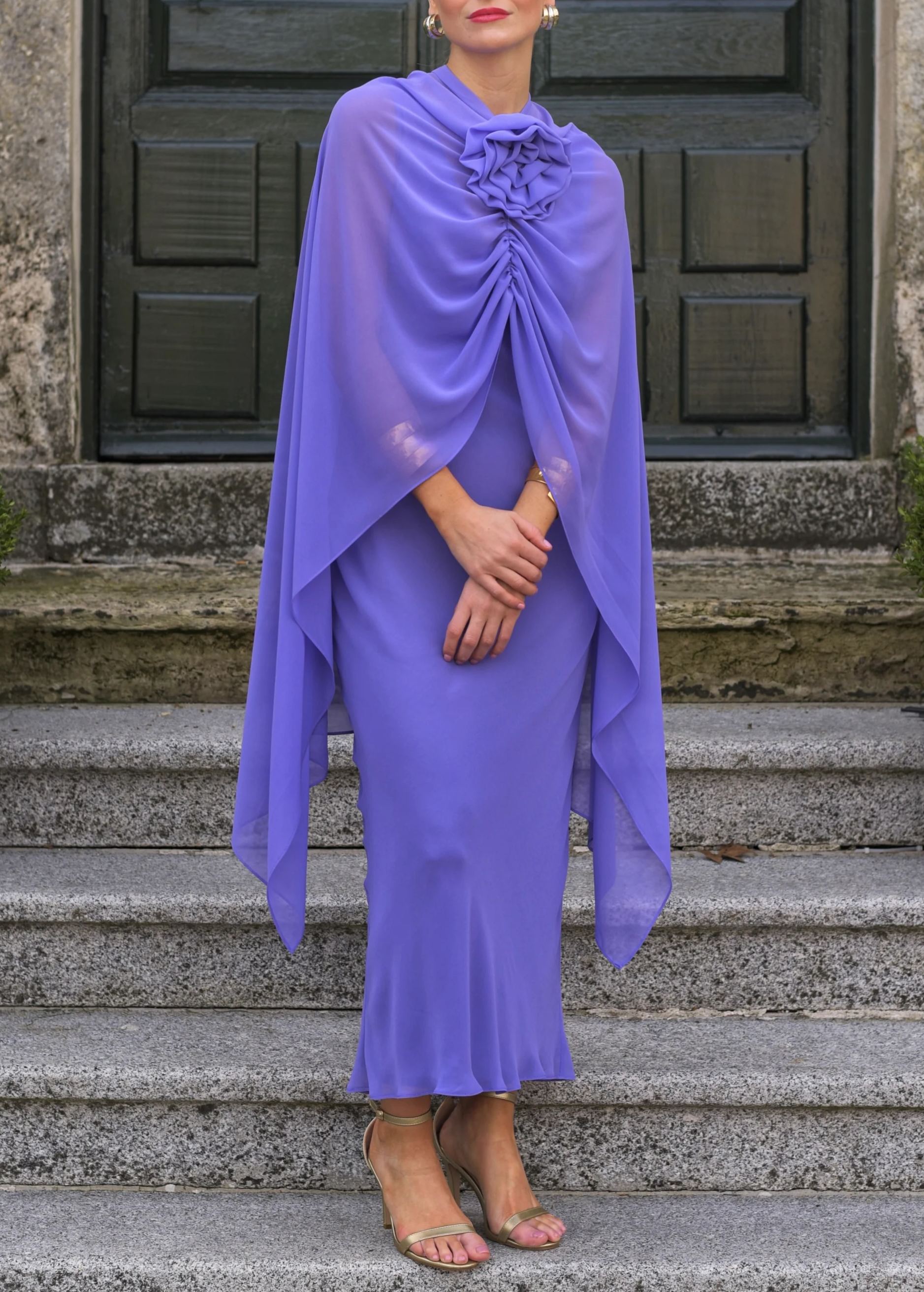 Gazelle lila dress