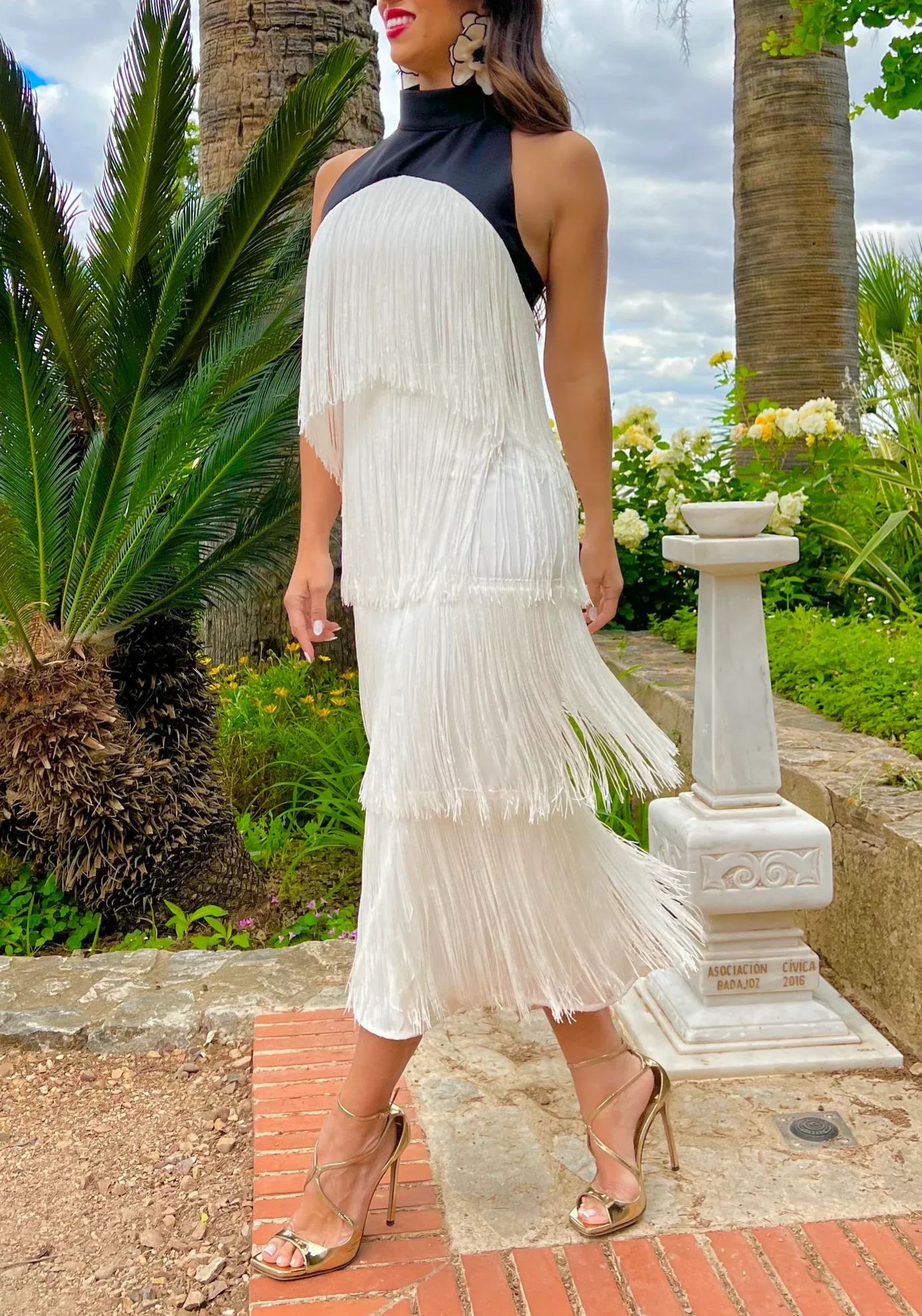 Fiona White Dress