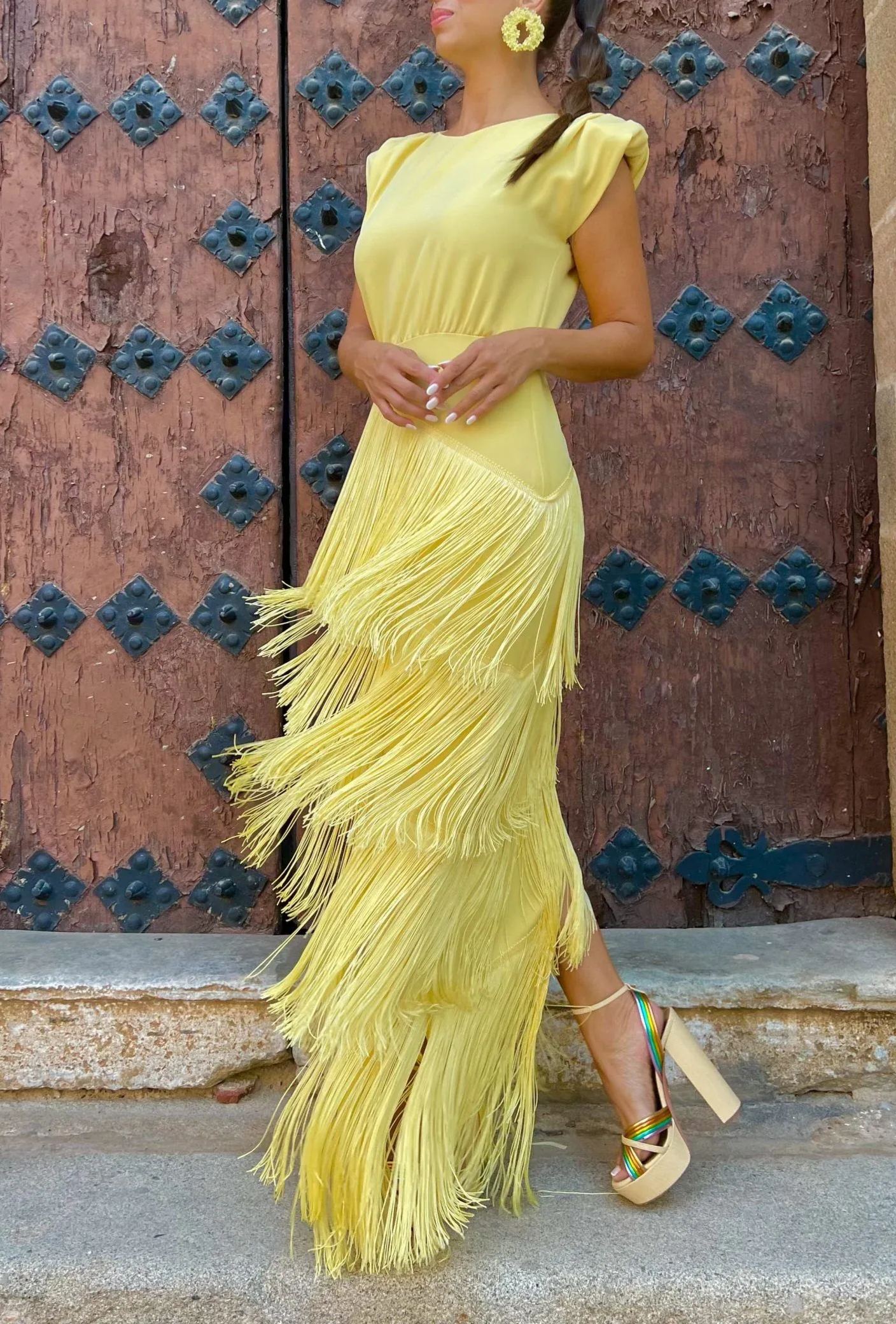 Triana Yellow Dress