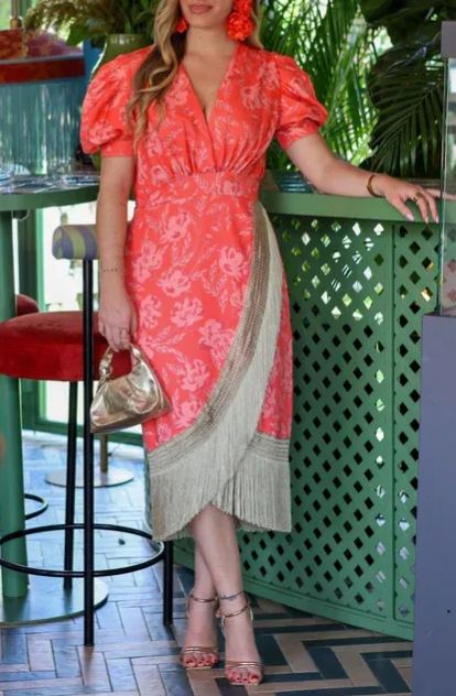 Huelva Fringe Dress