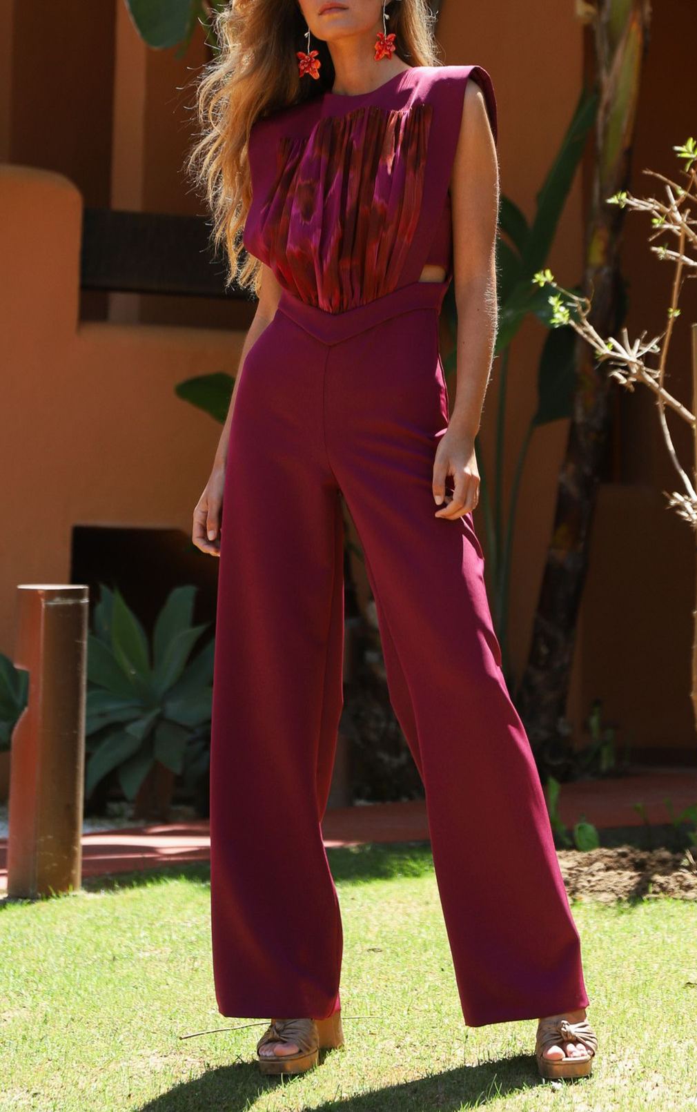 Designer Sleeveless Jumpsuit