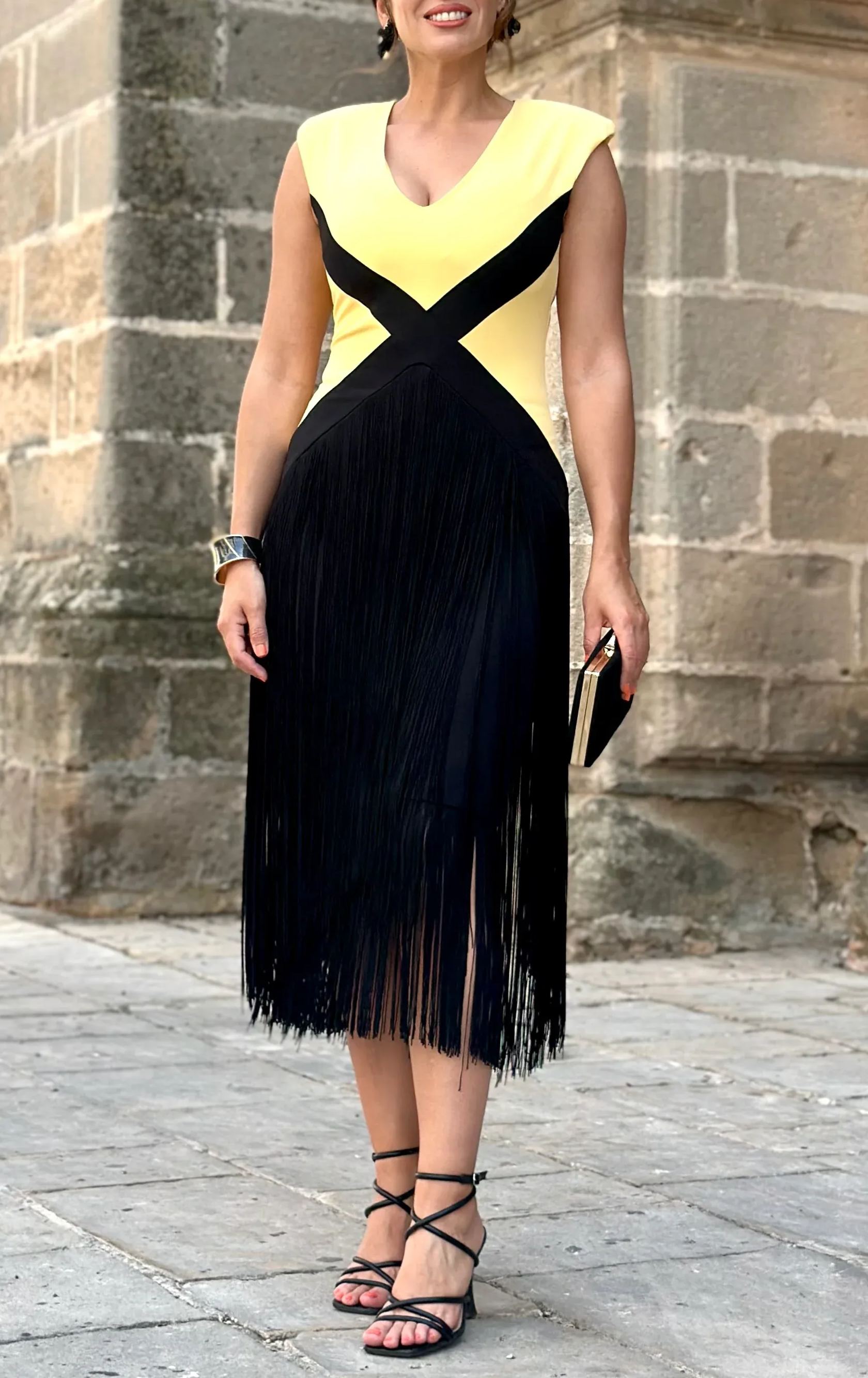 Yellow Eclipse Dress
