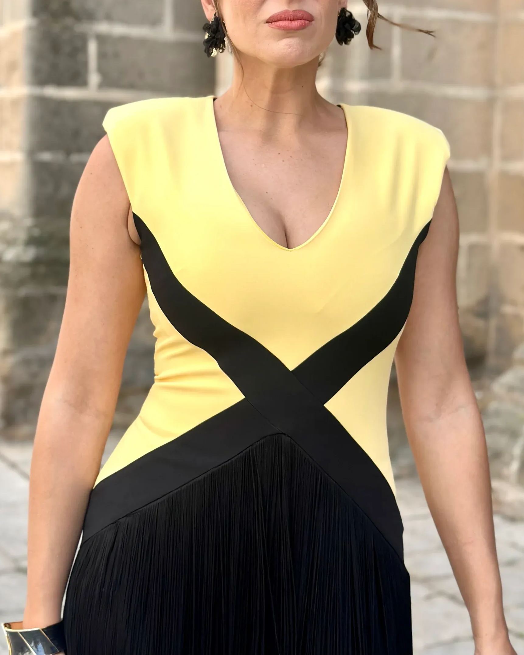 Yellow Eclipse Dress
