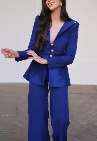 Lior Navy Blue Set