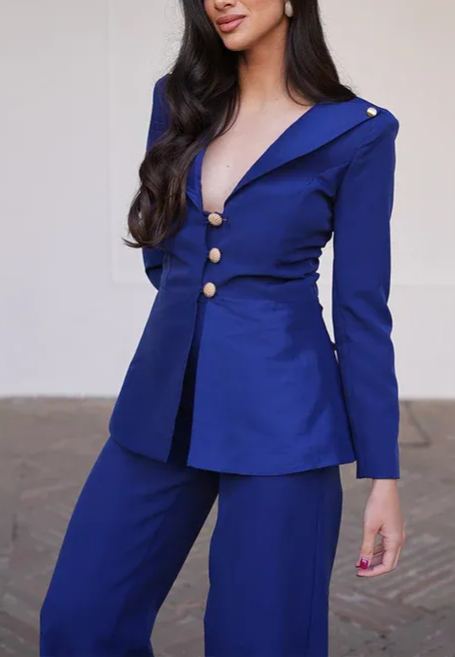Lior Navy Blue Set
