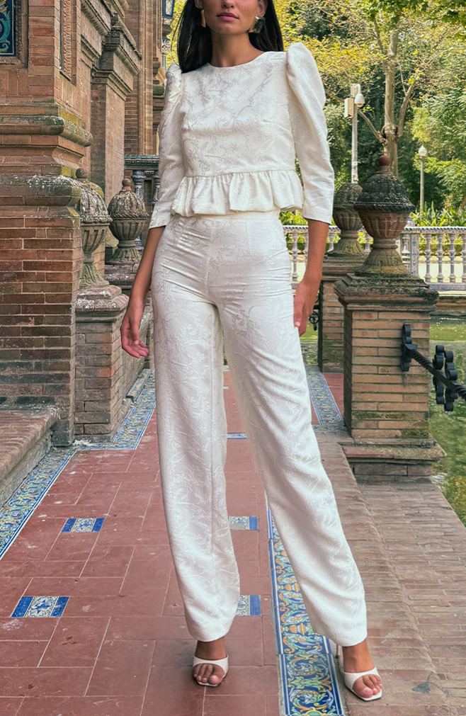 Meghan Jacquard Set
