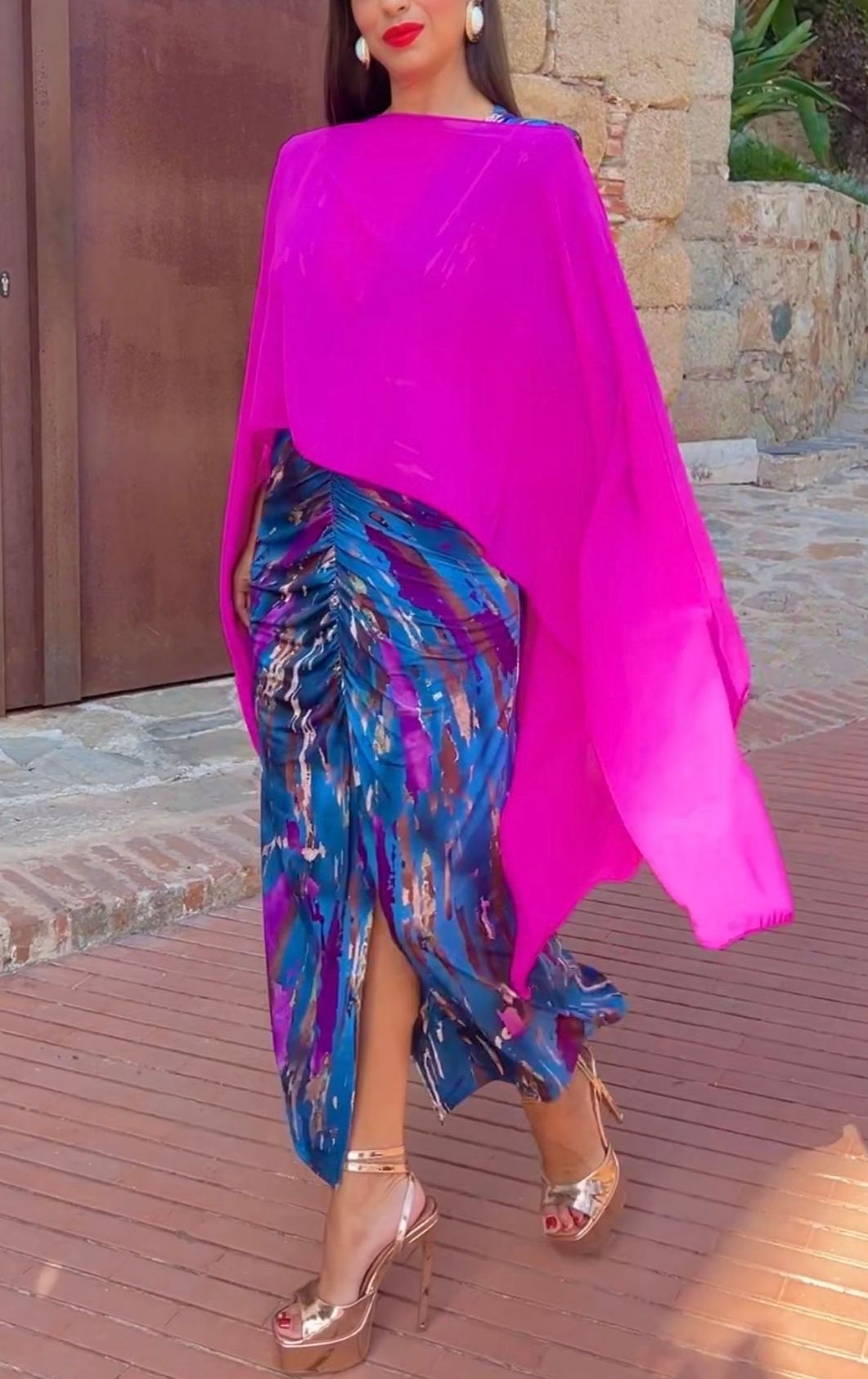 Sandalwood Petroleum Dress