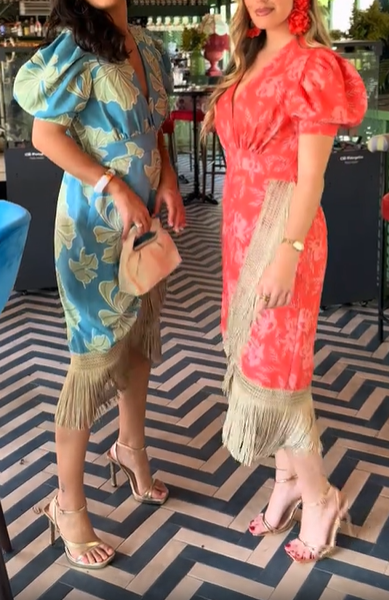 Huelva Fringe Dress