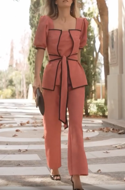 Retro Color Block Set