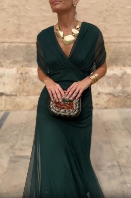 Ethereal Whisper Fuchsia Dress