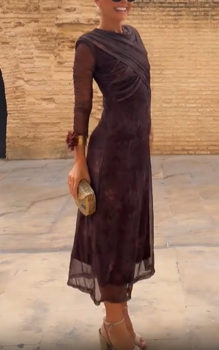 Lucy Brown Dress